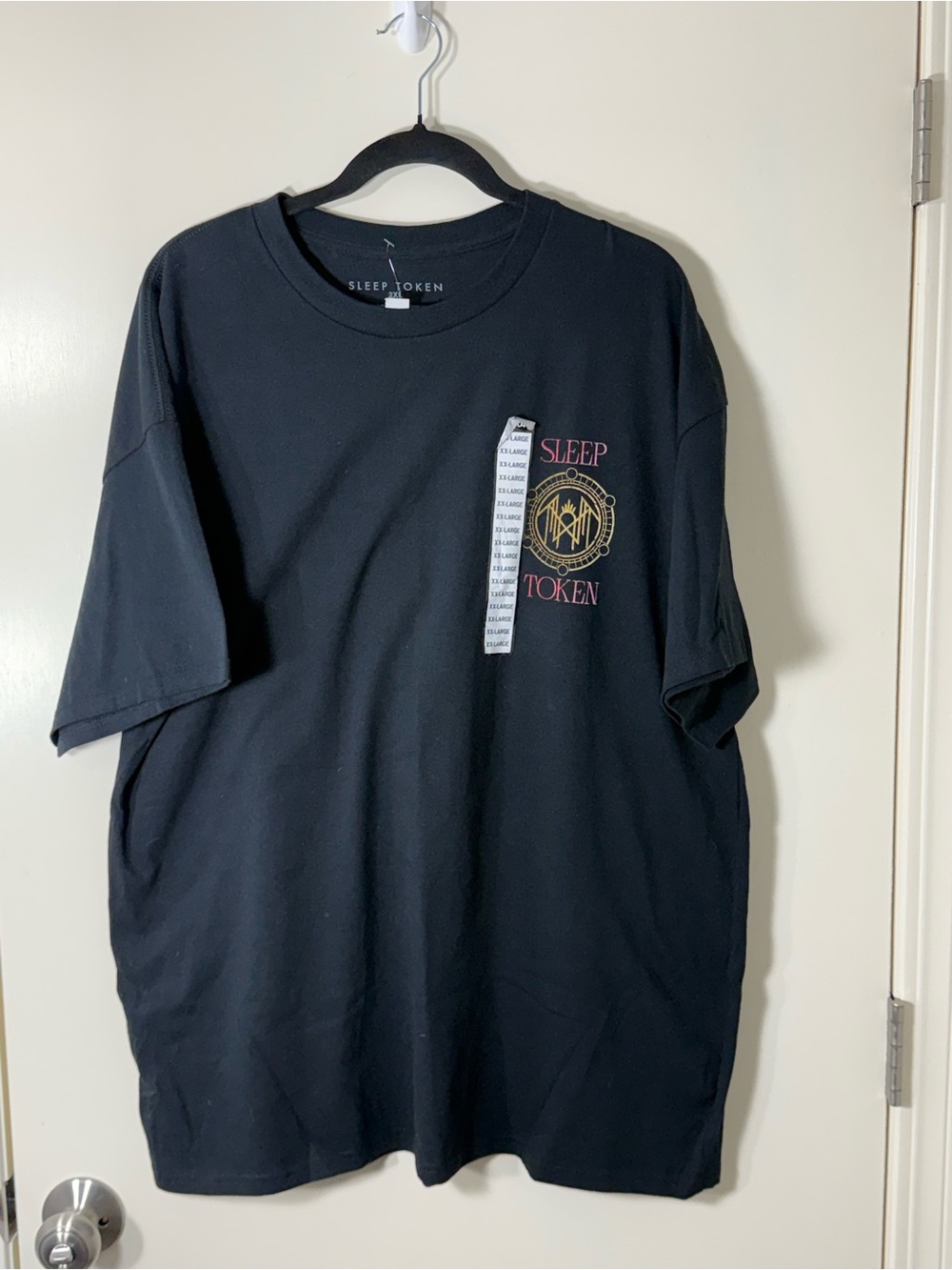 Sleep Token Short Sleeve Graphic Tee Shirt Plus Size XXL